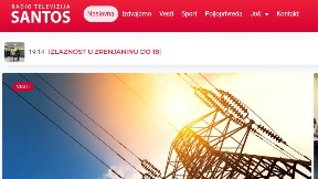Zahtev za gašenje TV Santos